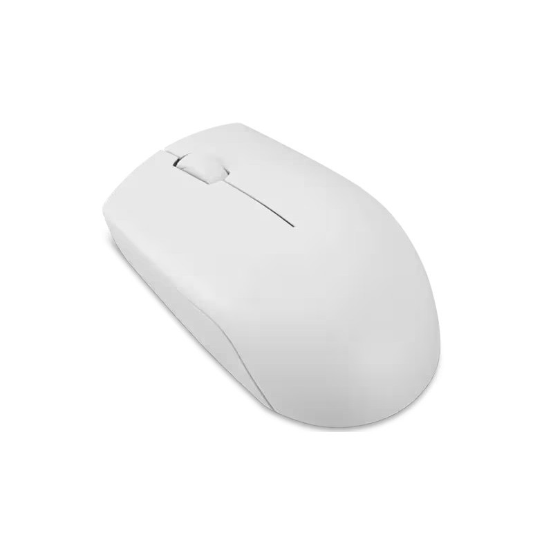 Lenovo 300 Wireless Compact/Kancelárska/Optická/1 000 DPI/Bezdrôtová USB/Biela