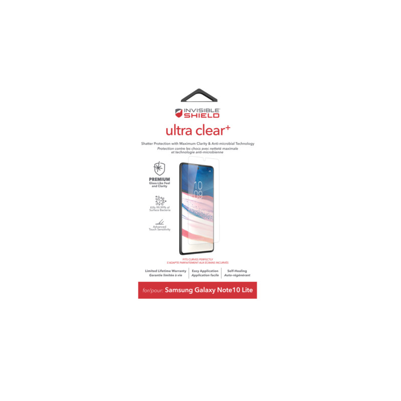 ZAGG InvisibleShield Ultra Clear+ SG Note10 Lite