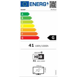 SHARP/NEC - 32'' LED NEC M322,1920x1080,IPS,24/7,450cd