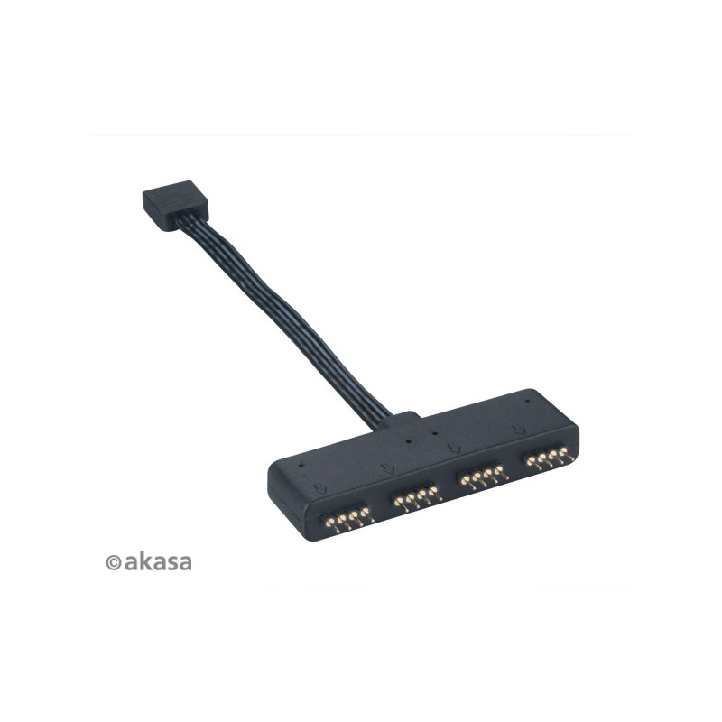 AKASA - RGB LED splitter, 4-pin