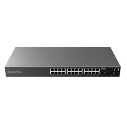 Grandstream GWN7803 L2+ Managed Network Switch 24x 1Gb RJ45, 4x SFP, DHCP, QoS, VLAN