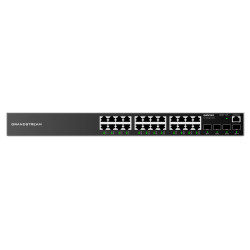 Grandstream GWN7803 L2+ Managed Network Switch 24x 1Gb RJ45, 4x SFP, DHCP, QoS, VLAN