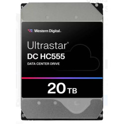 WESTERN DIGITAL - WD Ultrastar DC HC555/20TB/HDD/3.5''/SATA/M.2 SATA/7200 RPM/Strieborná/5R