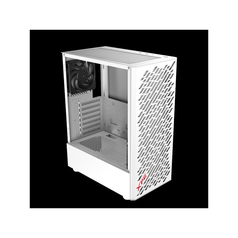 Adata XPG VALOR AIR/Midi Tower/Transpar./Biela