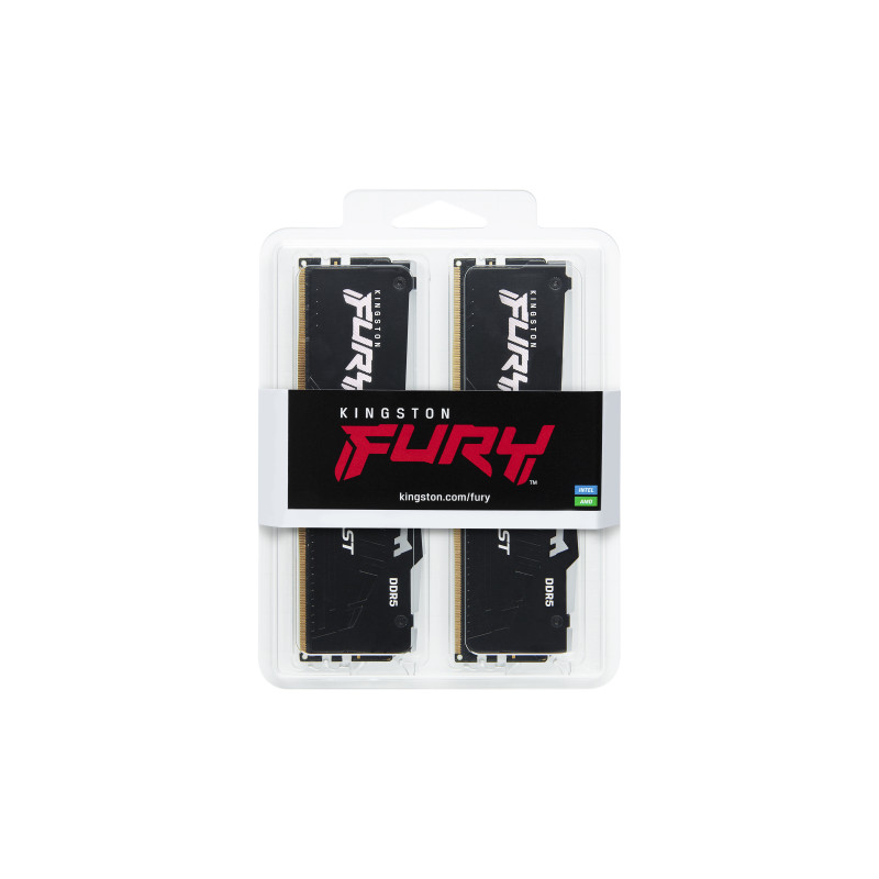 Kingston FURY Beast EXPO/DDR5/64GB/5600MHz/CL36/2x32GB/RGB/Black