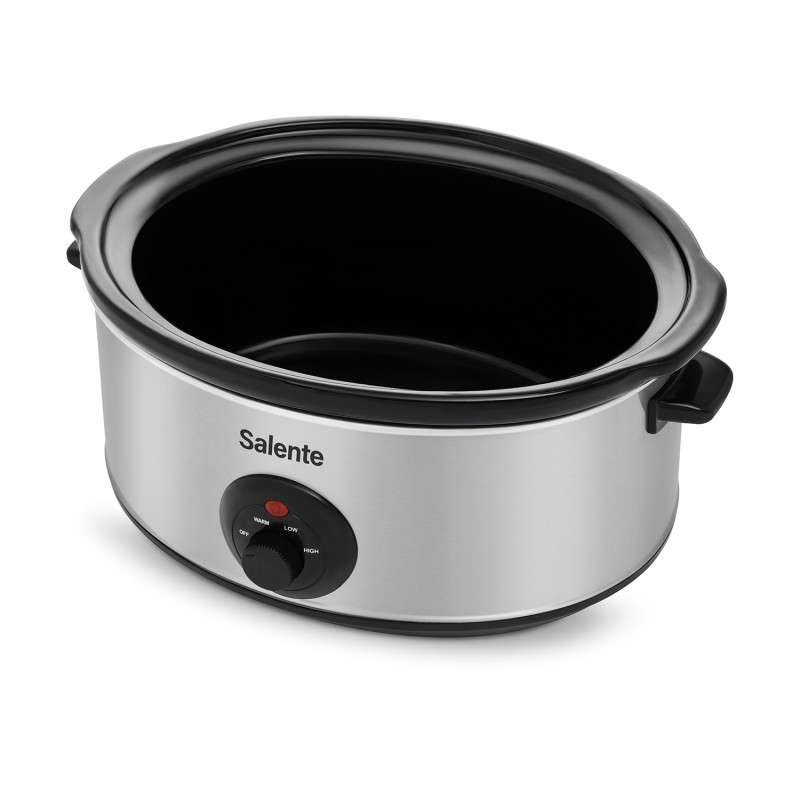 Salente HotPot, pomalý hrniec, 6,5 l, manuálne ovládanie, nerez