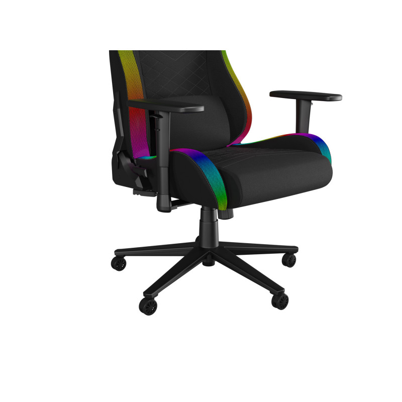 Herné kreslo Genesis TRIT 660, RGB, Čierne
