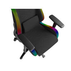 Herné kreslo Genesis TRIT 660, RGB, Čierne