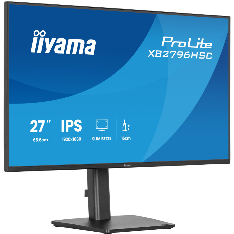 iiyama ProLite/XB2796HSC-B1/27''/IPS/FHD/144Hz/3ms/Čierna/3R