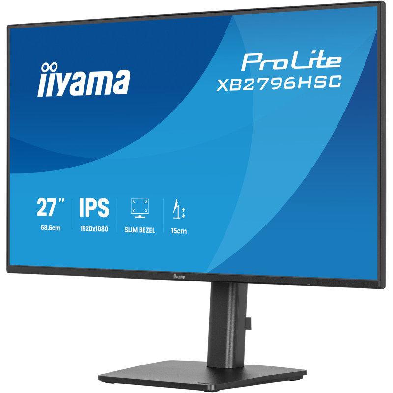 iiyama ProLite/XB2796HSC-B1/27''/IPS/FHD/144Hz/3ms/Čierna/3R