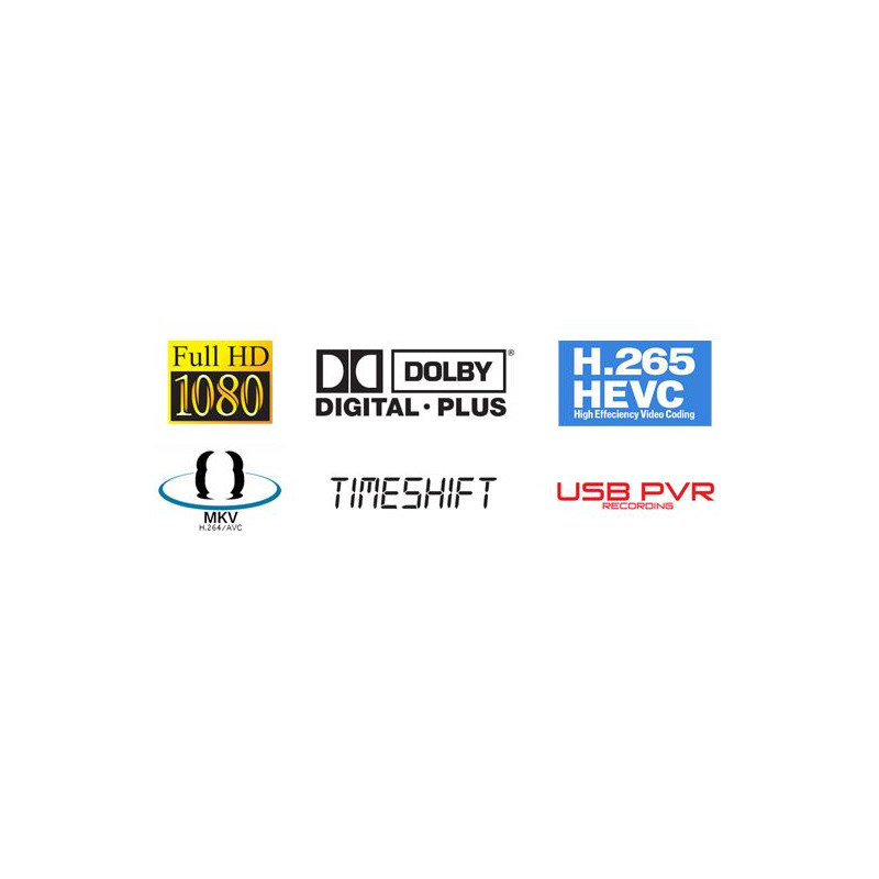 EVOLVEO Alpha T2, HD DVB-T2 H.265/HEVC rekordér