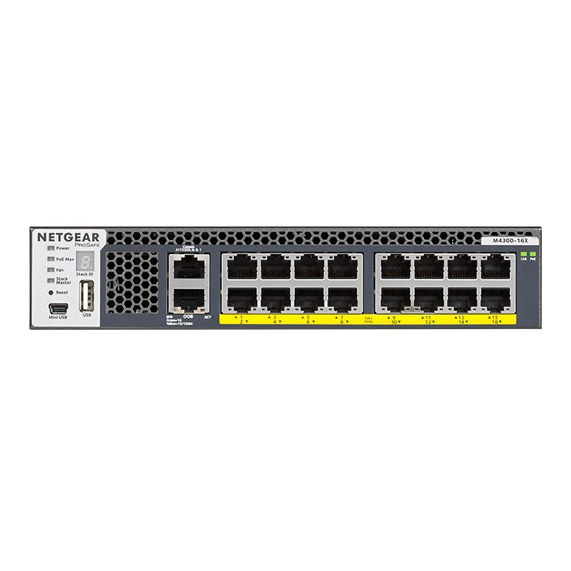 NETGEAR M4300-16X POE+ APS299W