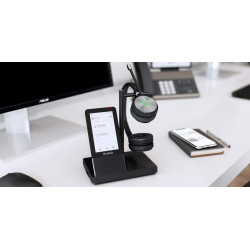 Yealink WH66 Dual DECT základňa s dotykovým LCD a náhlavnou súpravou na obe uši pre Teams