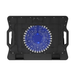 Chladiaca podložka pre nb Natec DIPPER 2, 12,1-17,3“, LED, 1xventilátor, 2xUSB