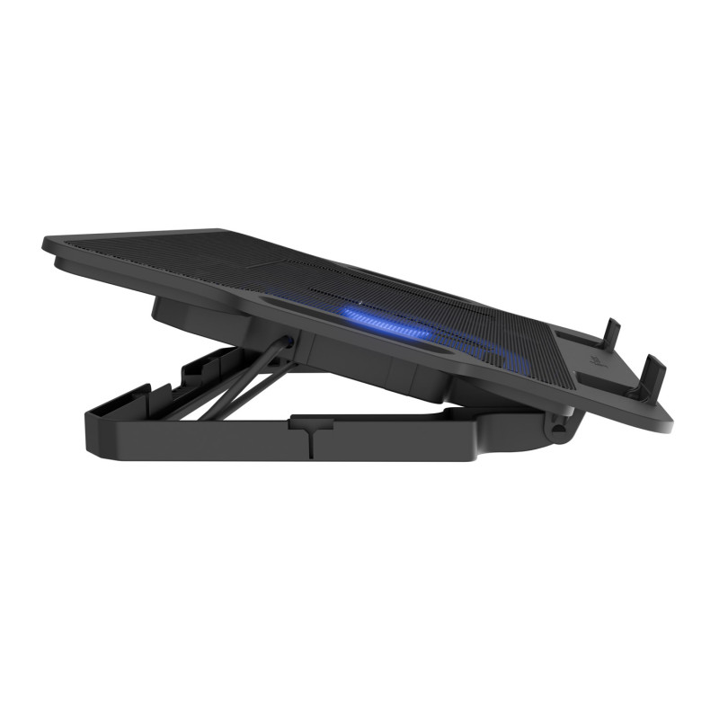 Chladiaca podložka pre nb Natec DIPPER 2, 12,1-17,3“, LED, 1xventilátor, 2xUSB