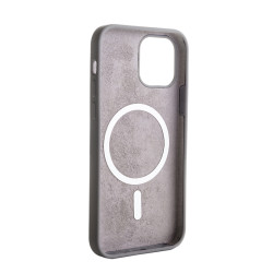 ER POWER Silikónový kryt CARNEVAL SNAP pre iPhone 12 Pro Max s MagSafe - šedá