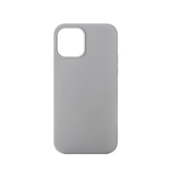 ER POWER Silikónový kryt CARNEVAL SNAP pre iPhone 12 Pro Max s MagSafe - šedá