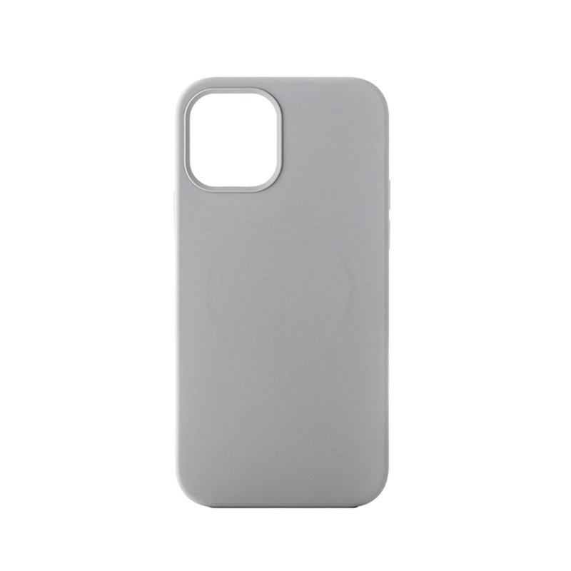 ER POWER Silikónový kryt CARNEVAL SNAP pre iPhone 12 Pro Max s MagSafe - šedá