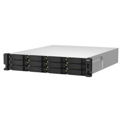QNAP TS-h1887XU-RP-E2336-16G (Xeon 6core, ZFS, 16GB ECC RAM, 12x 3,5'' + 6x2,5'', 2x 2,5GbE, 2x10GbE)