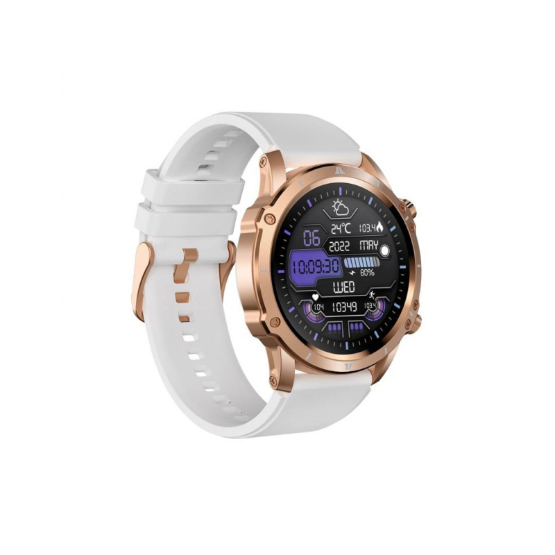 CARNEO Adventure HR+ 2nd Gen/Rose Gold/Šport Band/White