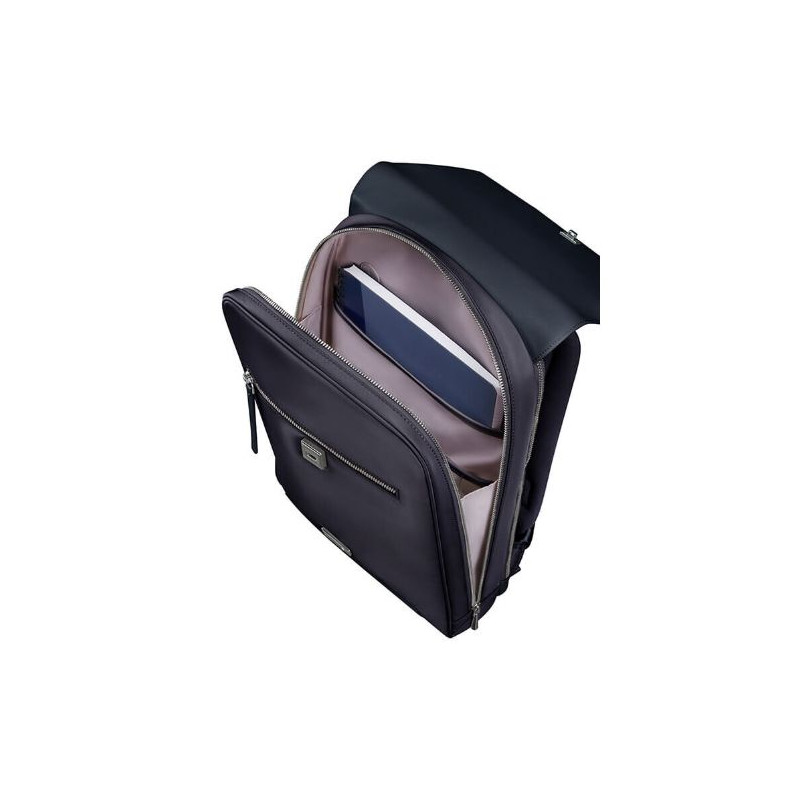 Samsonite ZALIA 3.0 Backpack W/Flap 14.1'' Dark Navy