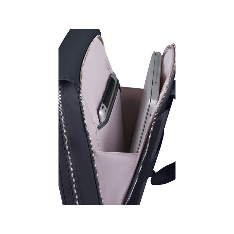 Samsonite ZALIA 3.0 Backpack W/Flap 14.1'' Dark Navy