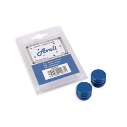 Set magnetov AVELI, modrá farba