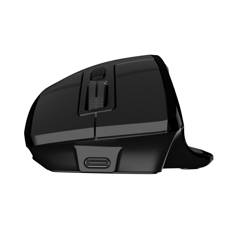 Bezdrôtová myš Natec JAGUAR PRO/Kancelárska/Blue Sense/Pre pravákov/4 000 DPI/USB+BT/Čierna