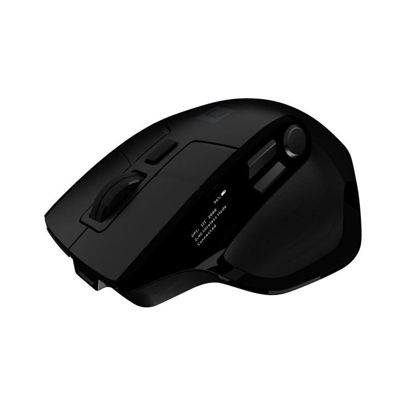 Bezdrôtová myš Natec JAGUAR PRO/Kancelárska/Blue Sense/Pre pravákov/4 000 DPI/USB+BT/Čierna