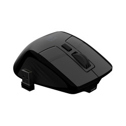 Bezdrôtová myš Natec JAGUAR PRO/Kancelárska/Blue Sense/Pre pravákov/4 000 DPI/USB+BT/Čierna