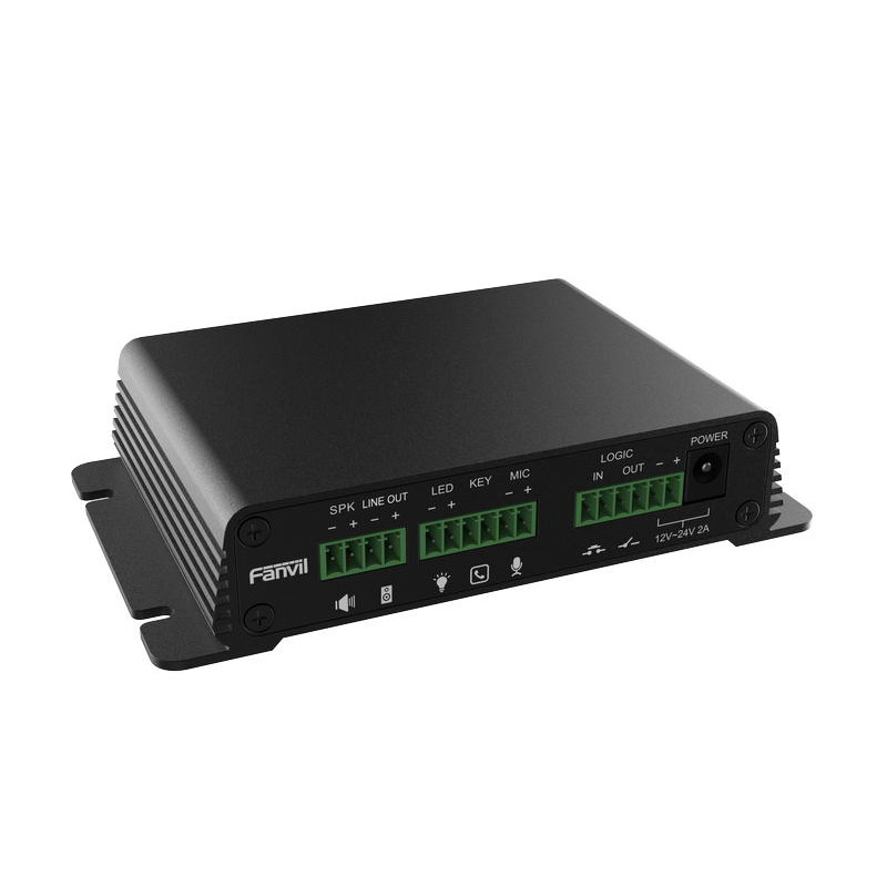 GRANDSTREAM - Fanvil PA2S SIP interkom a paging brána, 2xSIP, speaker rozhr., miker/Line in, skrat. in/out rozhr