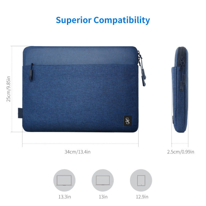 ER - Seine Scene Taška na notebook Seine Scene Valence sleeve 13,6'' - modrá
