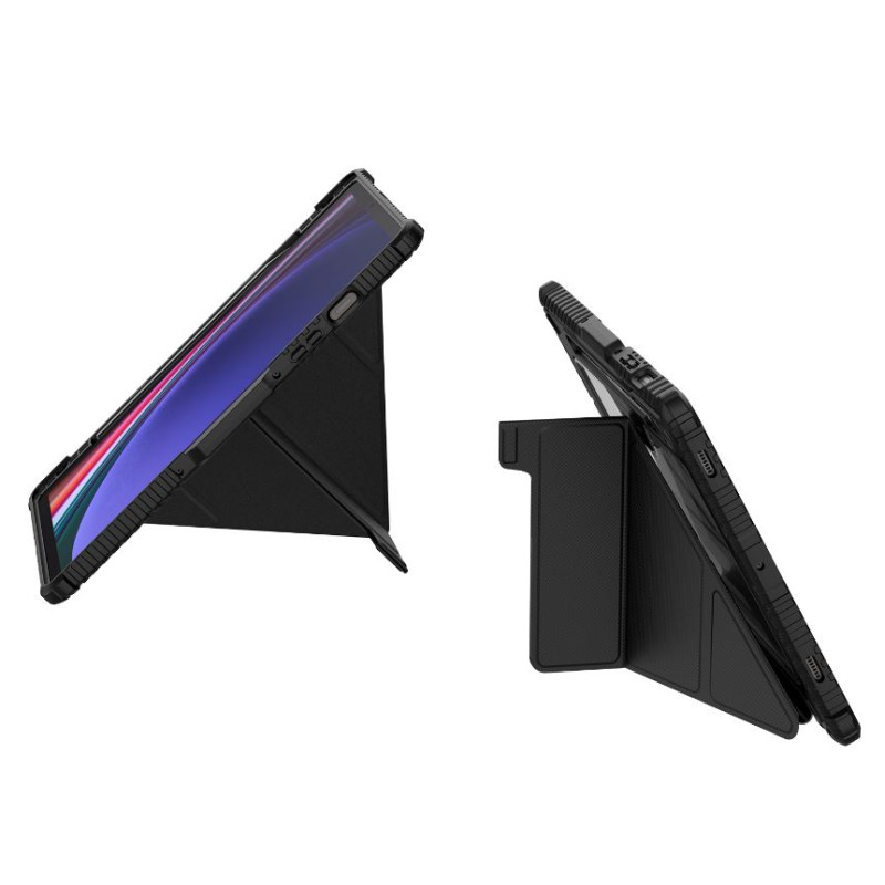 Nillkin Bumper PRO Protective Stand Case Multi-angle pre Samsung Galaxy Tab S9 Ultra Black