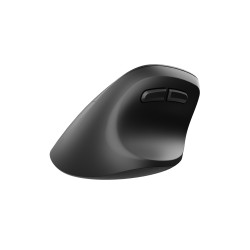 Natec CRAKE 2/Kancelárska/Optická/Pre ľavákov/2 400 DPI/USB+BT/Čierna