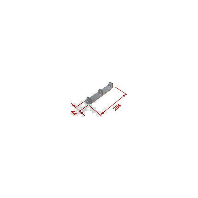 TRITON - 10'' vyväzovací panel čierny 1U 3x plast