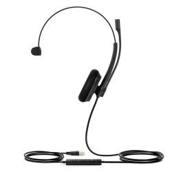 Yealink UH34 Lite Mono náhlavná súprava na jedno ucho s USB konektorom