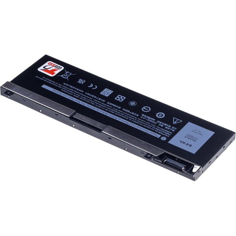 Batérie T6 Power pre Dell Precision 7530, 7540, 7730, 7740, 8420mAh, 64Wh, 4cell, Li-pol