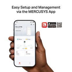 MERCUSYS - Halo E27BE(2-pack) BE3600 Home Mesh WiFi7 systém