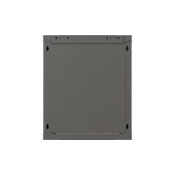 LANBERG 19'' RACKOVÁ SKRIŇA PRO MONTÁŽ NA STENU 12U/540X350 (PLOCHÉ BALENIE) S PROSKLENÝMI DVERMI ČIERNA