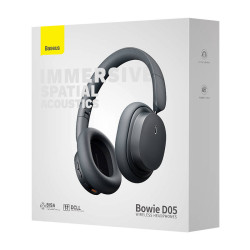 NONAME - Baseus Bowie D05/USB-C/Drôt/BT/Bezdrôt/Šedá