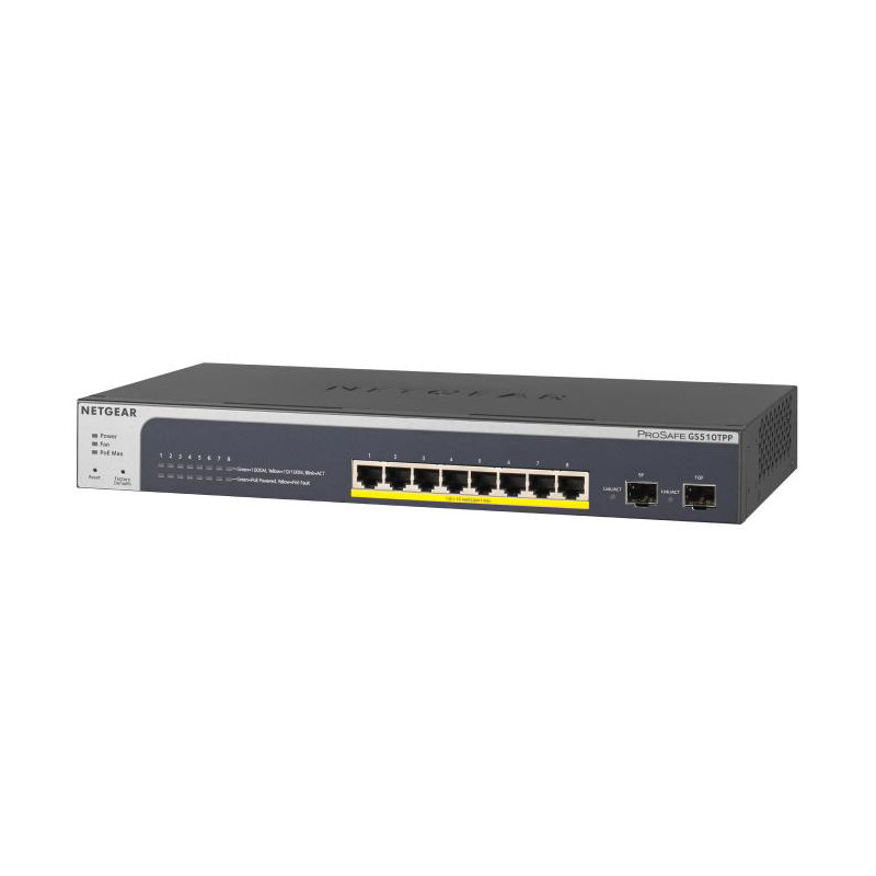 Netgear GS510TPP 8-port Gigabit Switch Poe+ Smart
