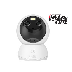 iGET HGWIP222 - WiFi Dual Lens 2K IP kamera s LED + IR nočným videním, zvuk, otočná, SK aplikácia
