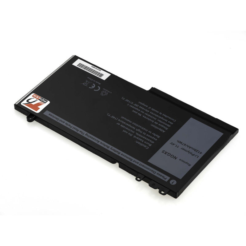 Batérie T6 Power pre Dell Latitude E5270, E5470, 4120mAh, 47Wh, 3cell, Li-pol