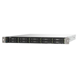 QNAP TS-h1090FU-7232P-64G (AMD EPYC, 64GB ECC RAM, 10x 2,5'' U.2/SATA, 2x PCIe, 2x 2,5GbE, 2x 25GbE)