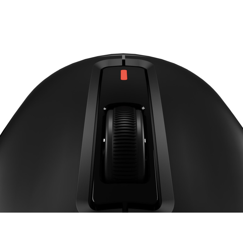 Genesis herná myš ZIRCON 660 PRO/Herná/Optická/Pre pravákov/26 000 DPI/Drôtová+bezdrôtová/Čierna