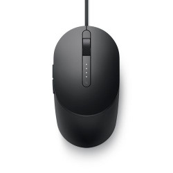 Dell MS3220/Kancelárska/Laserová/Pre pravákov/3 200 DPI/Drôtová USB/Čierna