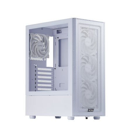 ADATA VALOR MESH/Midi Tower/Transpar./Biela