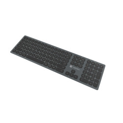 Natec klávesnica DOLPHIN/Bezdrôtová Bluetooth/ CZ- SK layout/Šedá