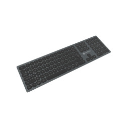 Natec klávesnica DOLPHIN/Bezdrôtová Bluetooth/ CZ- SK layout/Šedá