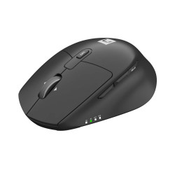Myš bezdrôtová Natec KITE/Kancelárska/Blue Sense/Pre pravákov/4 000 DPI/USB+BT/Čierna
